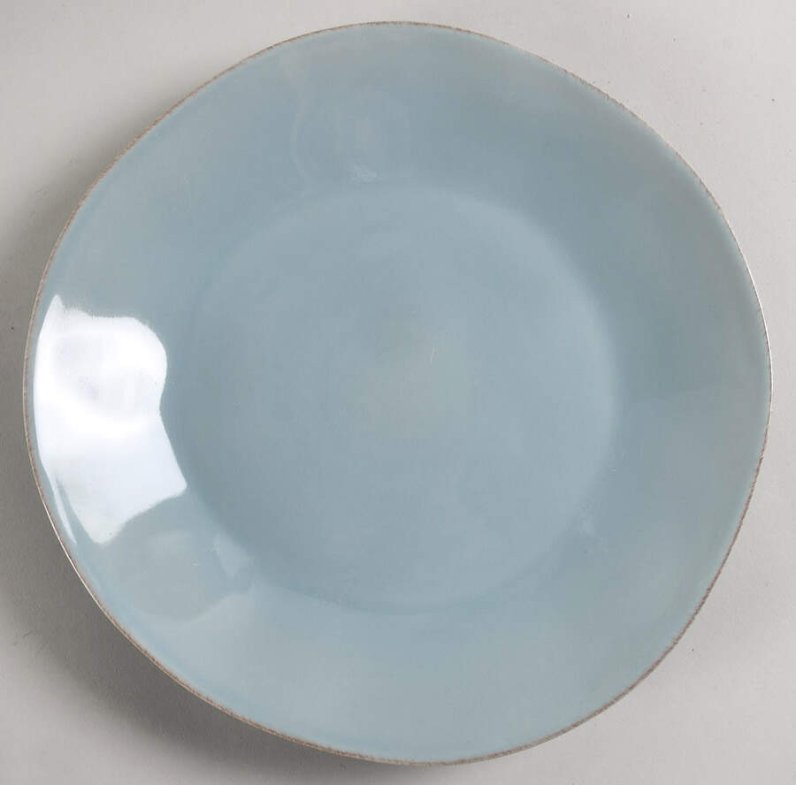 Marin Aqua Dinner Plate by Crate & Barrel-1