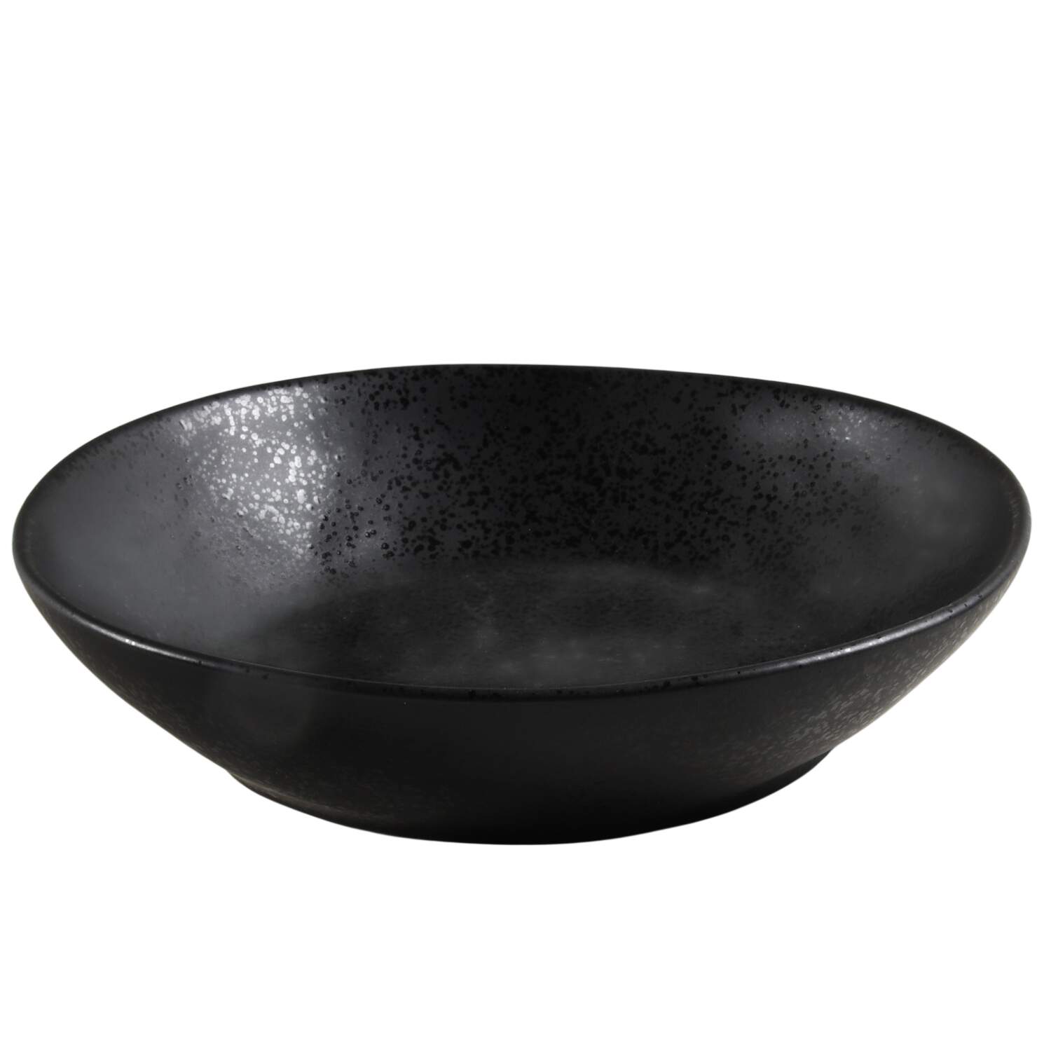 Marin Matte Black 9" Soup/Pasta Bowl by Crate & Barrel-1