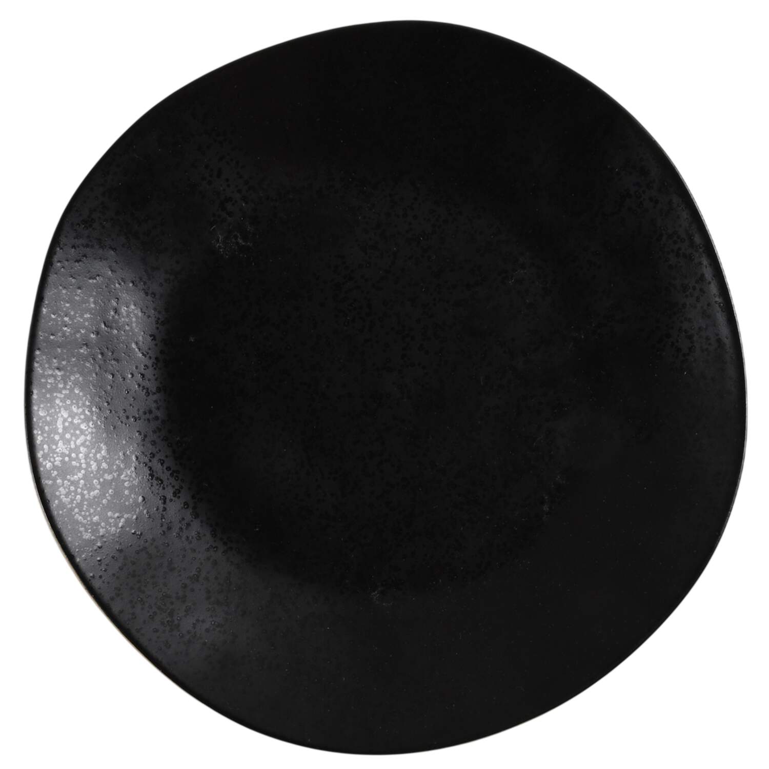 Marin Matte Black Salad Plate by Crate & Barrel-1