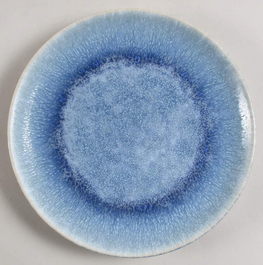 Caspian Blue Salad Plate by Crate & Barrel-1
