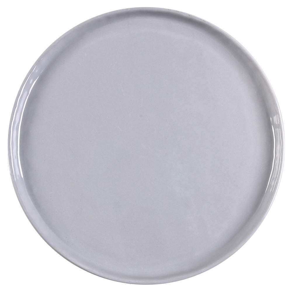 Mercer Grey Dinner Plate by Crate & Barrel-1