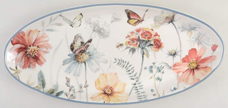 Country Weekend 19" Oval Serving Platter by Certified International-1