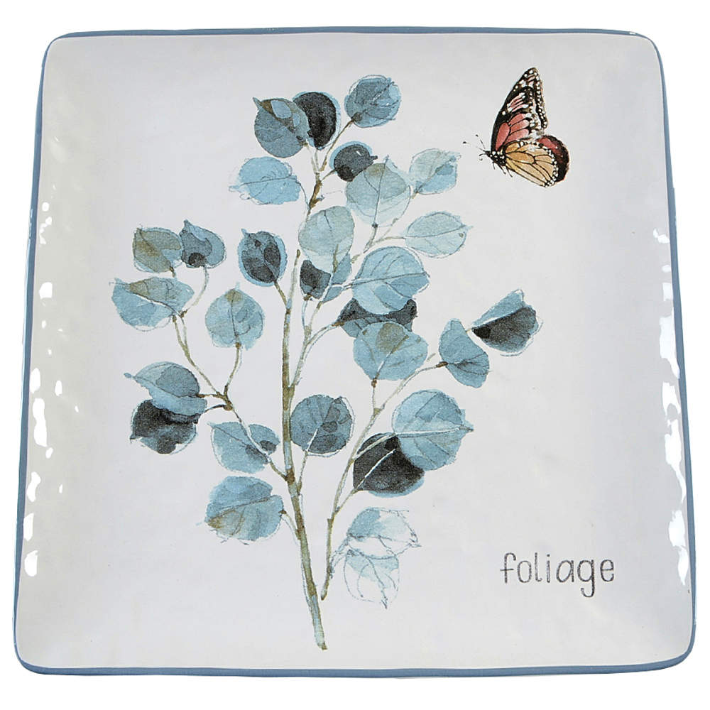 Country Weekend 12" Square Serving Platter by Certified International-1