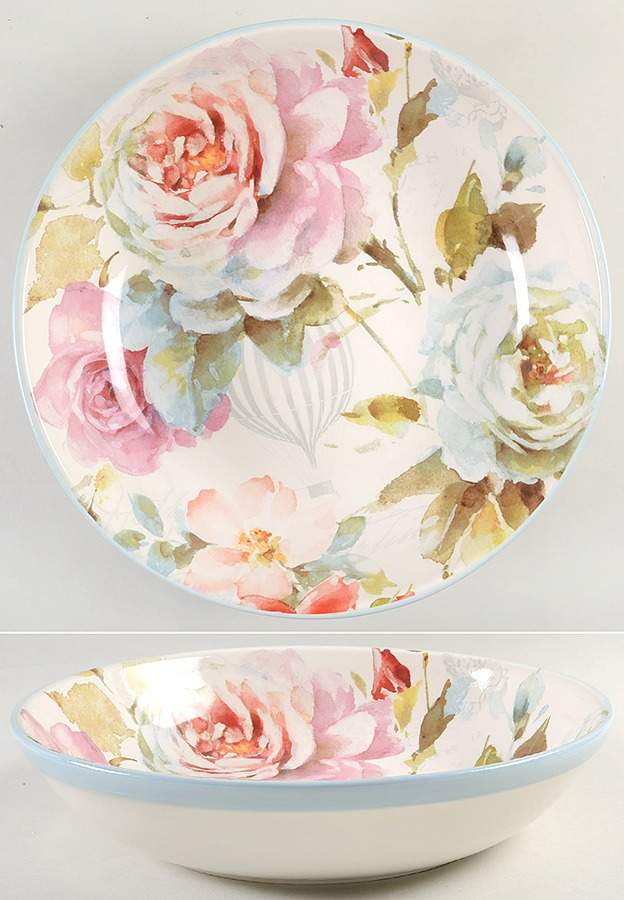 Beautiful Romance 13" Pasta Serving Bowl by Certified International-1