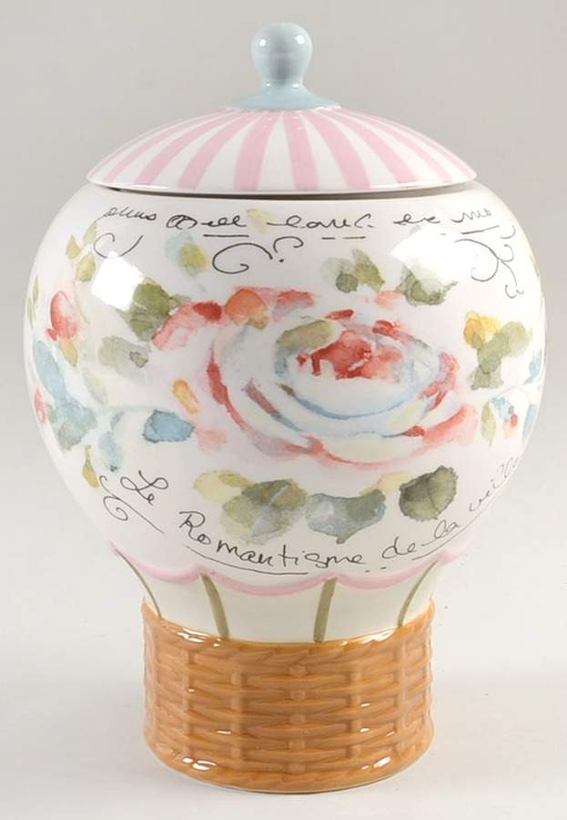 Beautiful Romance Figural Cookie Jar & Lid by Certified International-1