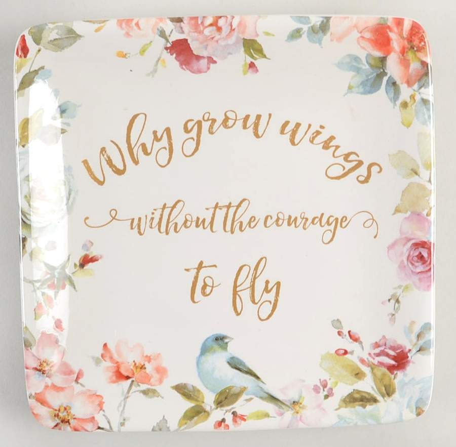 Beautiful Romance Square Canape Plate by Certified International-1