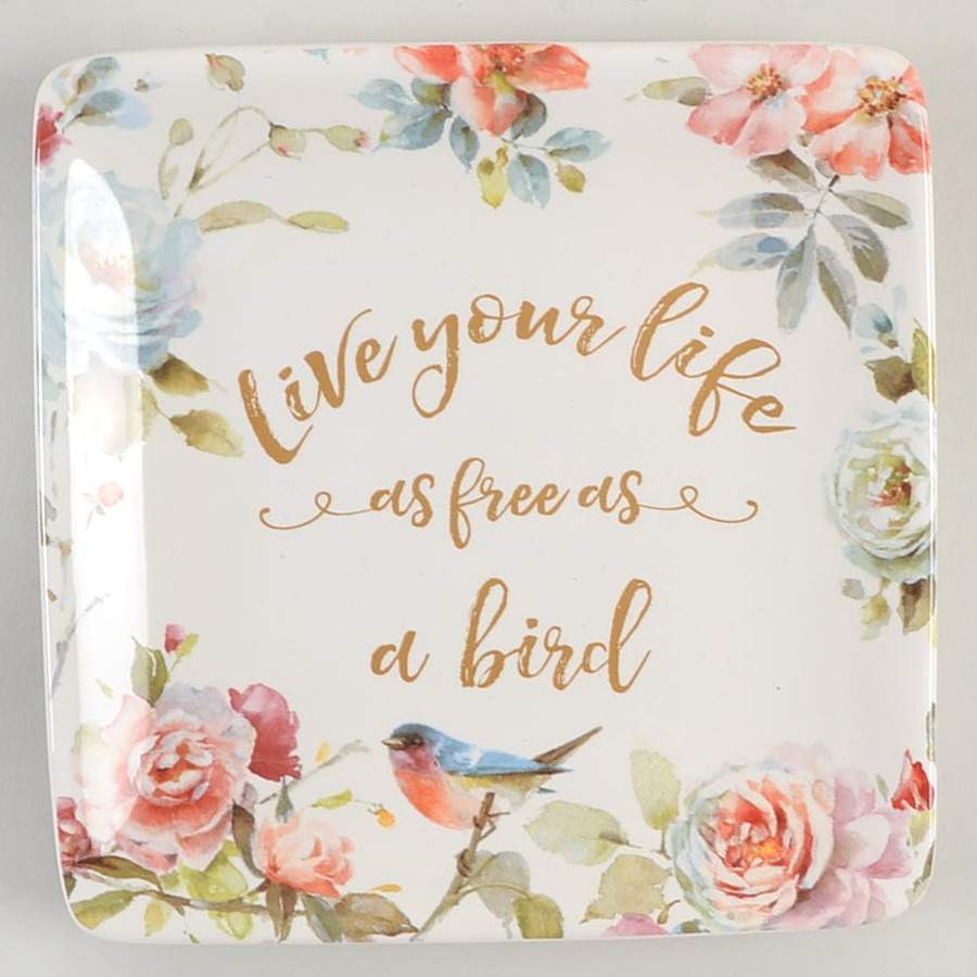 Beautiful Romance Square Canape Plate by Certified International-1