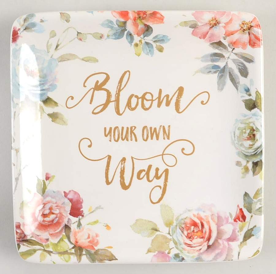 Beautiful Romance Square Canape Plate by Certified International-1