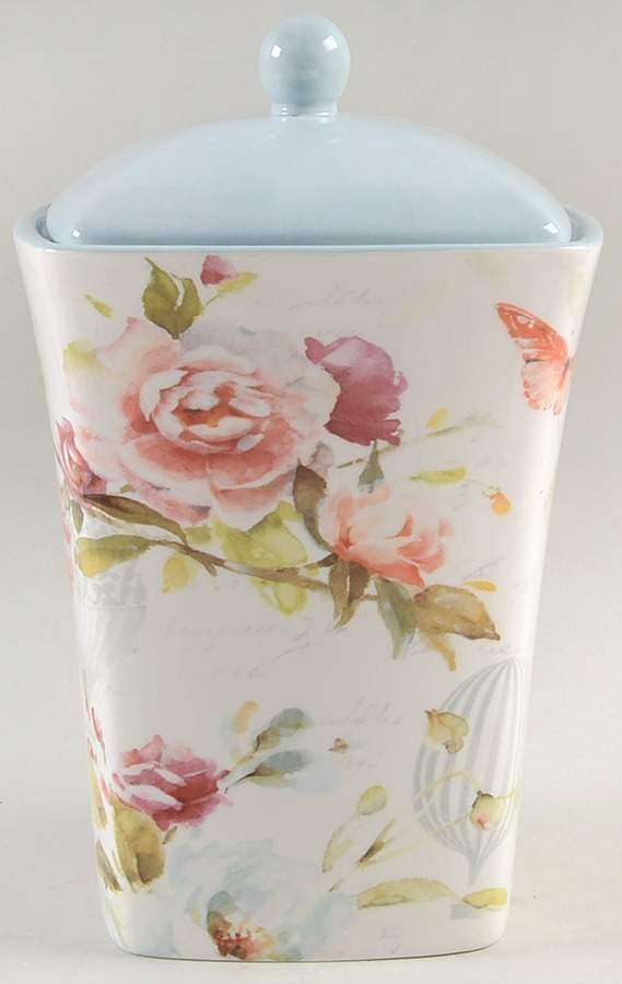 Beautiful Romance Medium Canister & Lid by Certified International-1