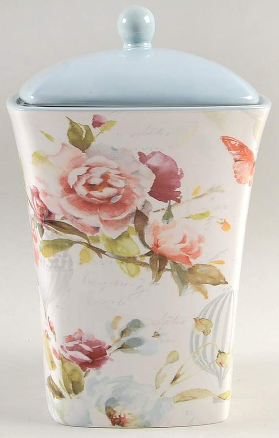 Beautiful Romance Large Canister & Lid by Certified International-1