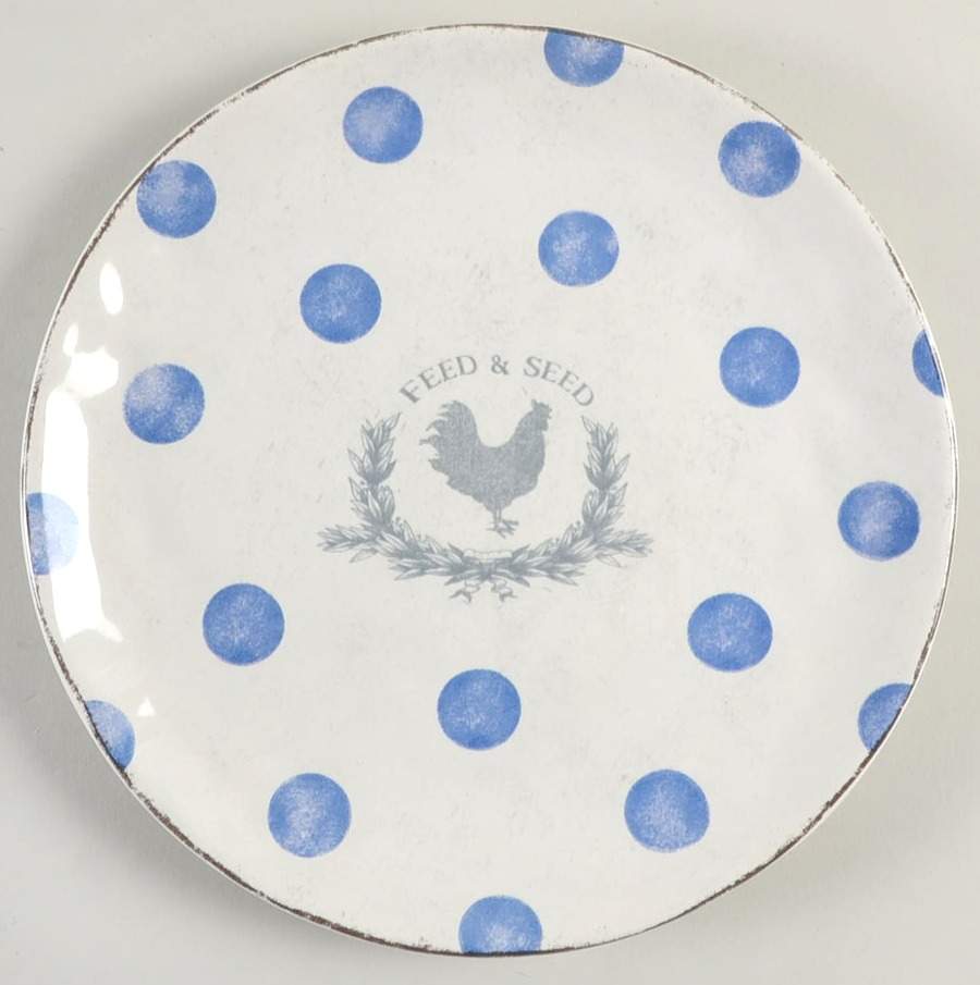 Urban Farmhouse Salad/Dessert Plate by Certified International-1