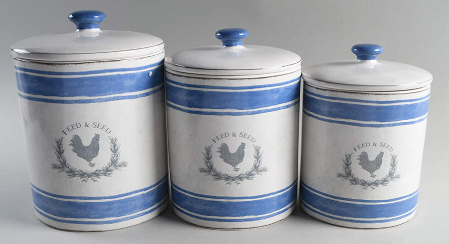 Urban Farmhouse (3 Piece) Canister Set (Box Set) by Certified International-1