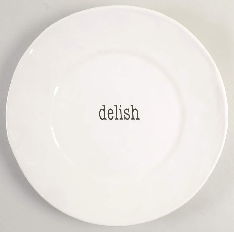 Just Words Dinner Plate by Certified International-1