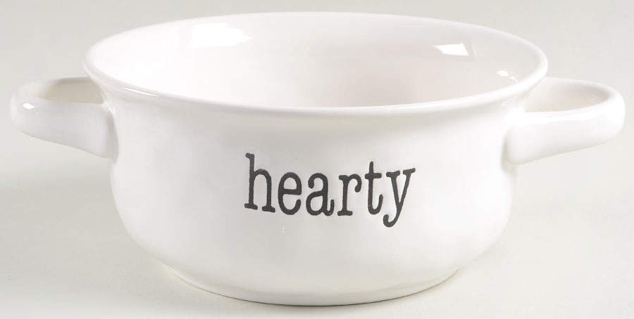 Just Words Individual Handled Soup Bowl by Certified International-1