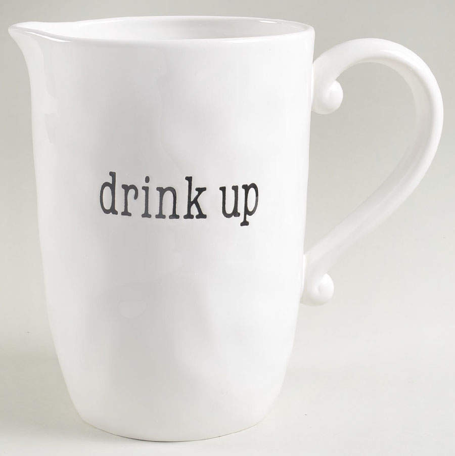 Just Words 96 Oz Pitcher by Certified International-1