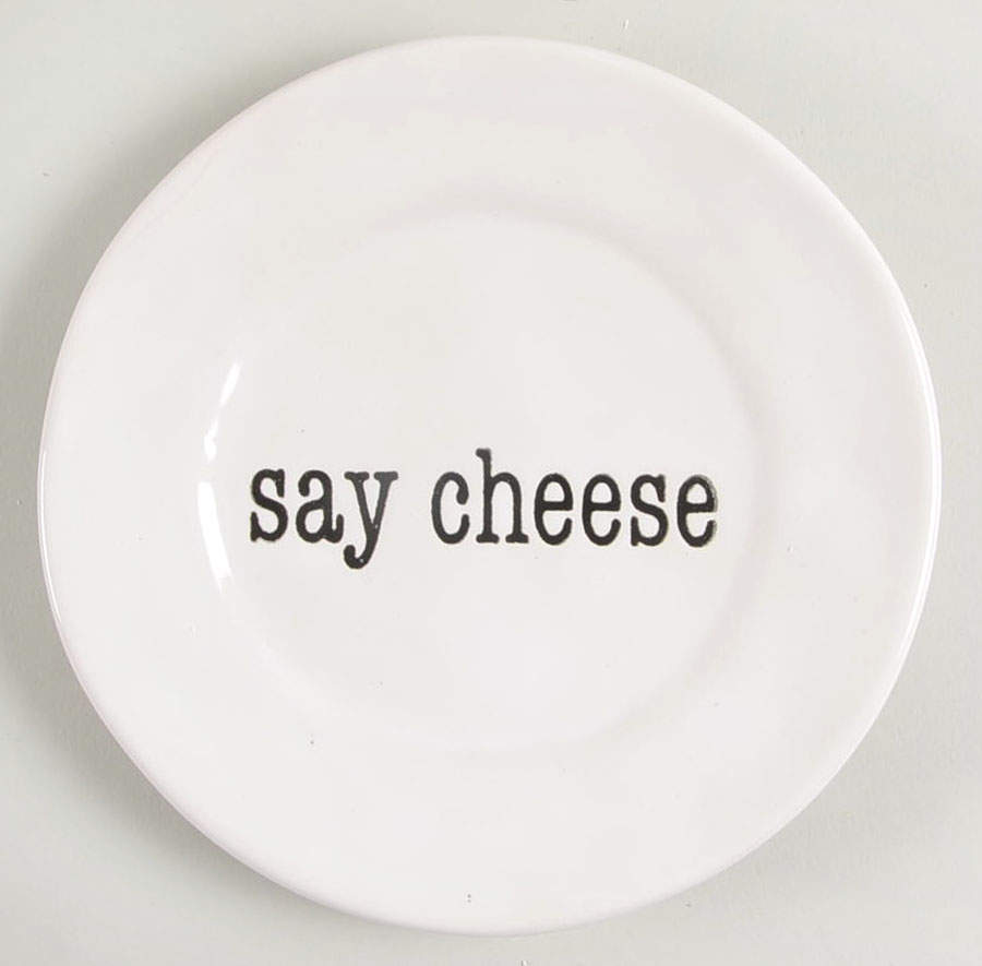 Just Words Canape Plate by Certified International-1