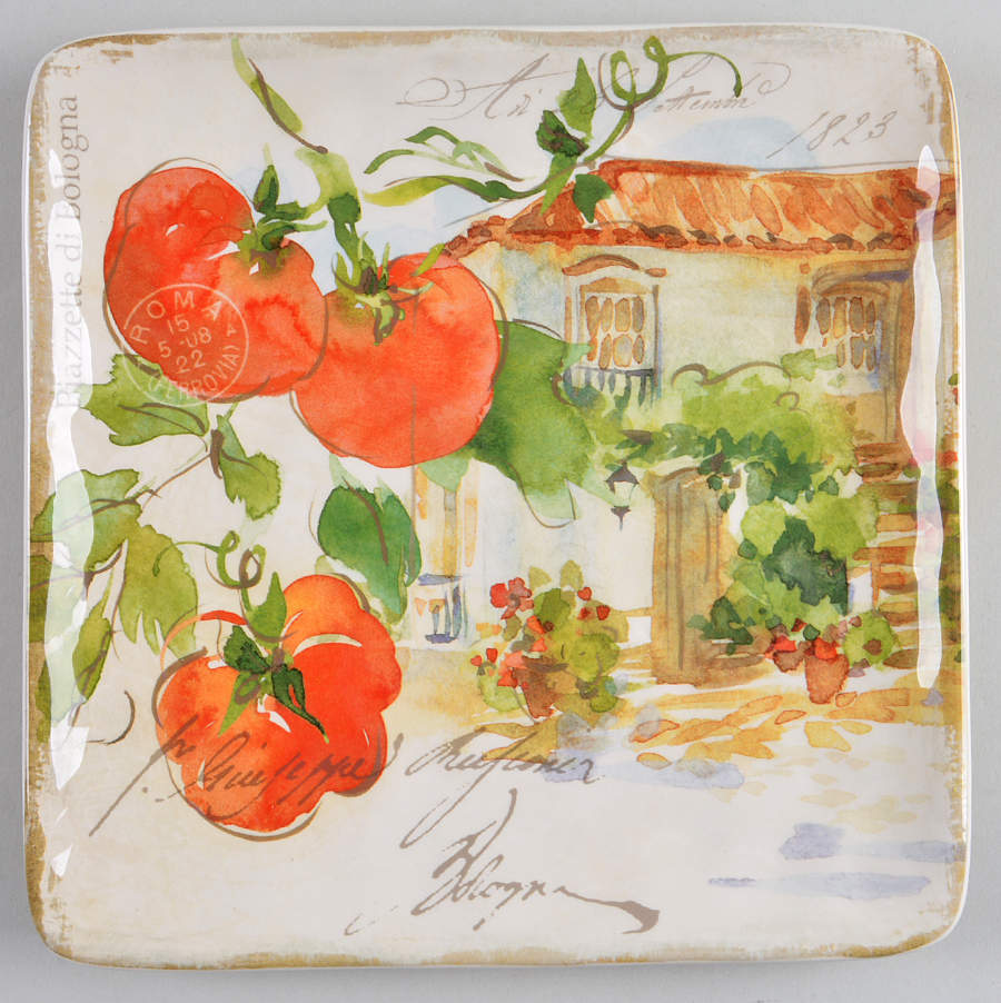 Piazzette Square Salad Plate by Certified International-1