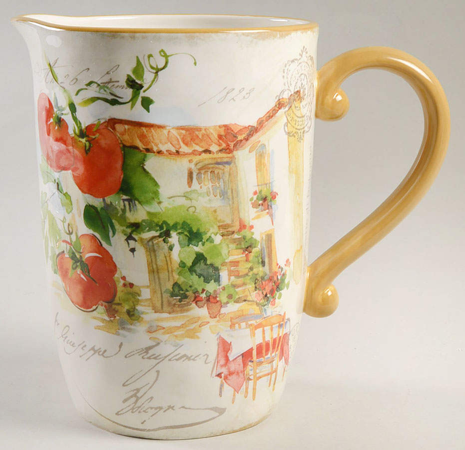 Piazzette 104 Oz Pitcher by Certified International-1