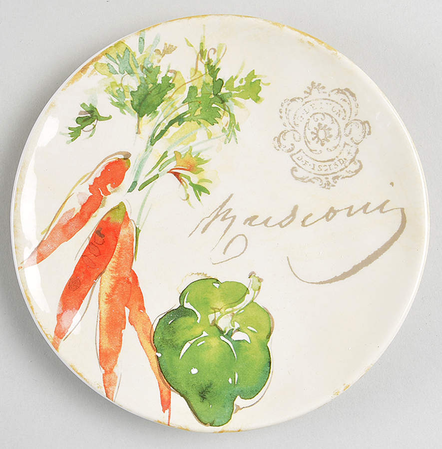 Piazzette Canape Plate by Certified International-1