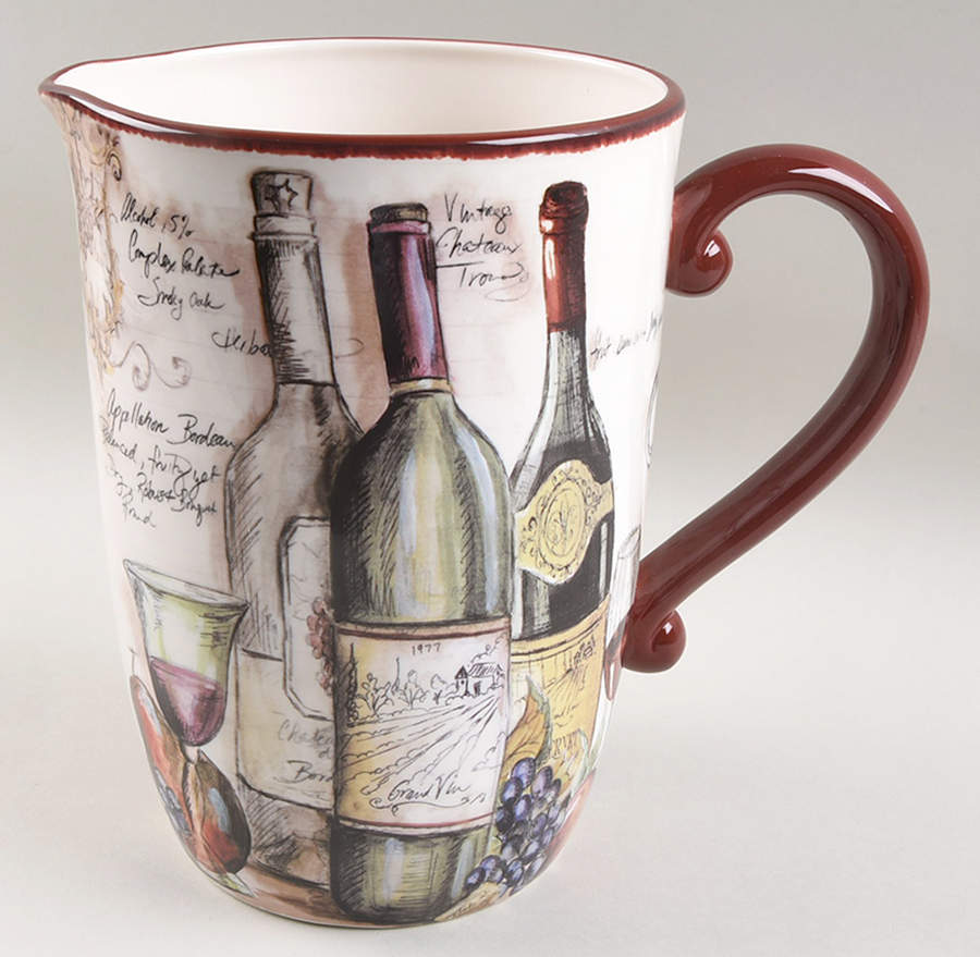 Vintners Journal 96 Oz Pitcher by Certified International-1