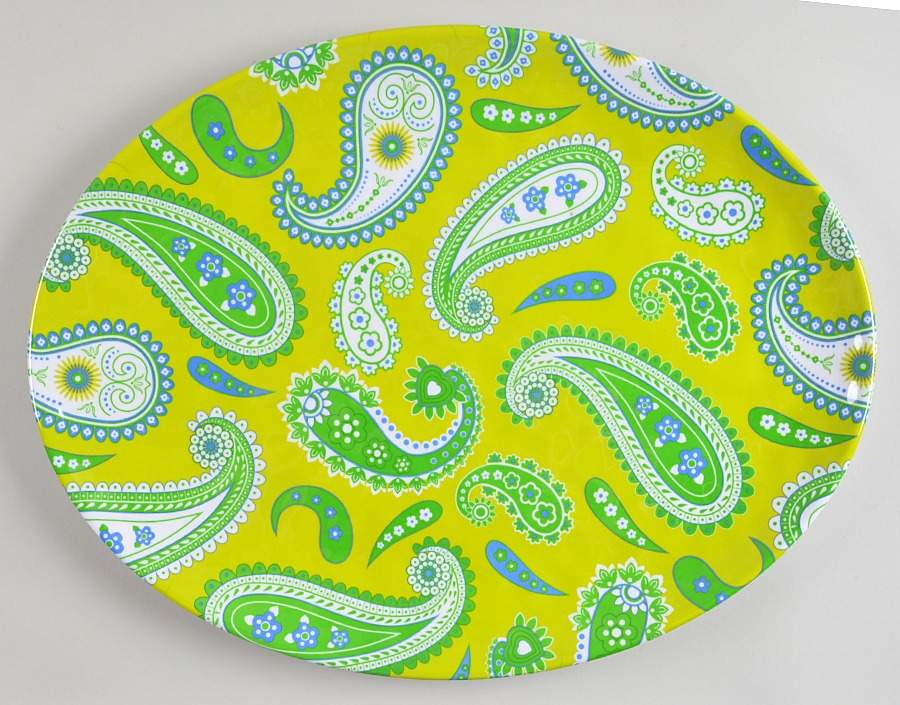 Boho (Melamine) 18" Oval Serving Platter by Certified International-1