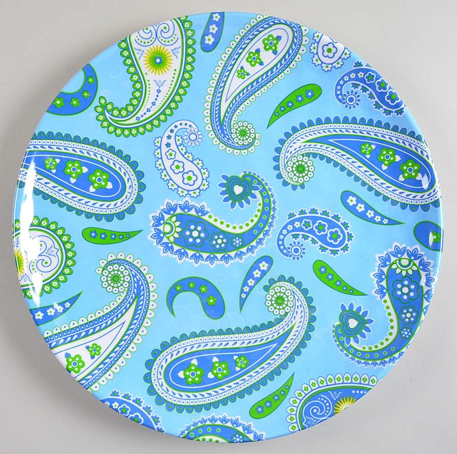 Boho (Melamine) 14" Chop Plate (Round Platter) by Certified International-1