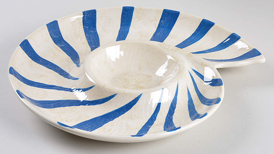 Seaside 1 Piece Figural Chip and Dip by Certified International-1