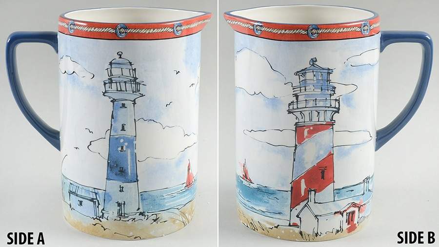 Coastal Life 80 Oz Pitcher by Certified International-1