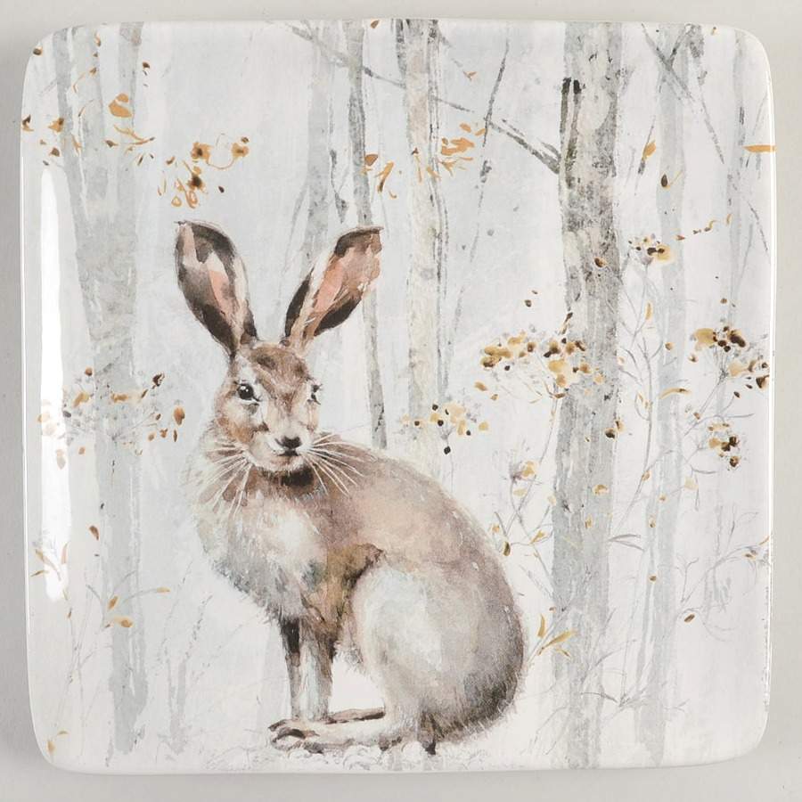 A Woodland Walk Square Salad/Dessert Plate by Certified International-1