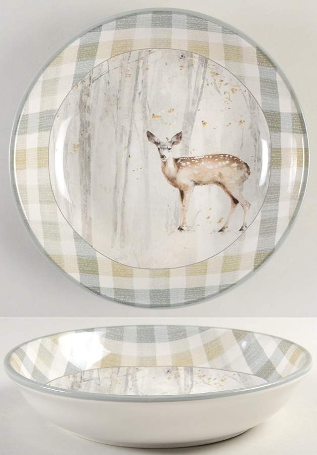 A Woodland Walk 9" Soup/Pasta Bowl by Certified International-1
