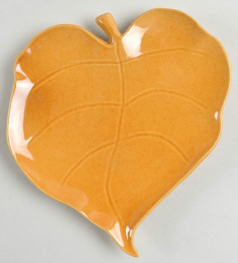 Autumn Fields Leaf Shape Appetizer Plate by Certified International-1