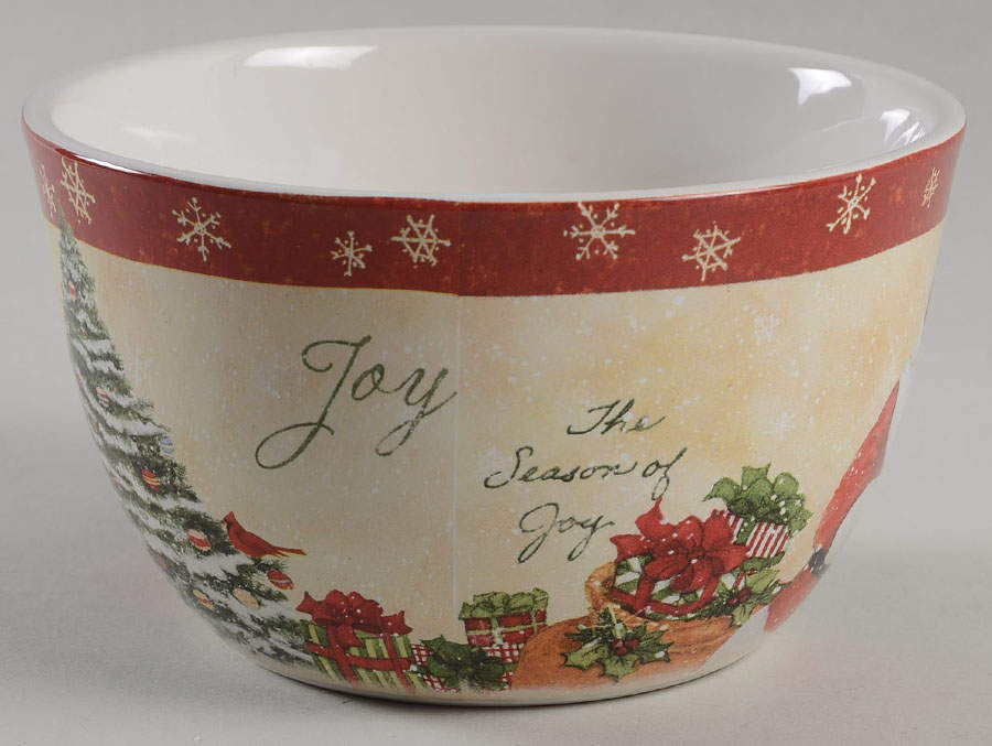 Holiday Wishes Individual Ice Cream Dish by Certified International-1