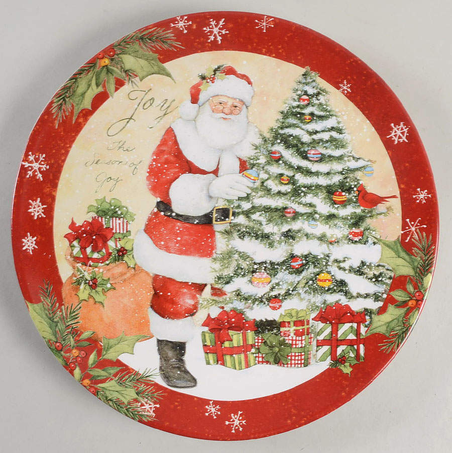 Holiday Wishes Dinner Plate by Certified International-1