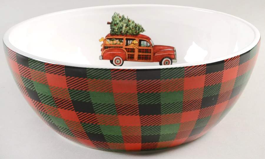 Home for Christmas 10" Round Serving Bowl by Certified International-1