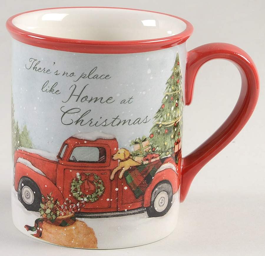 Home for Christmas Mug by Certified International-1