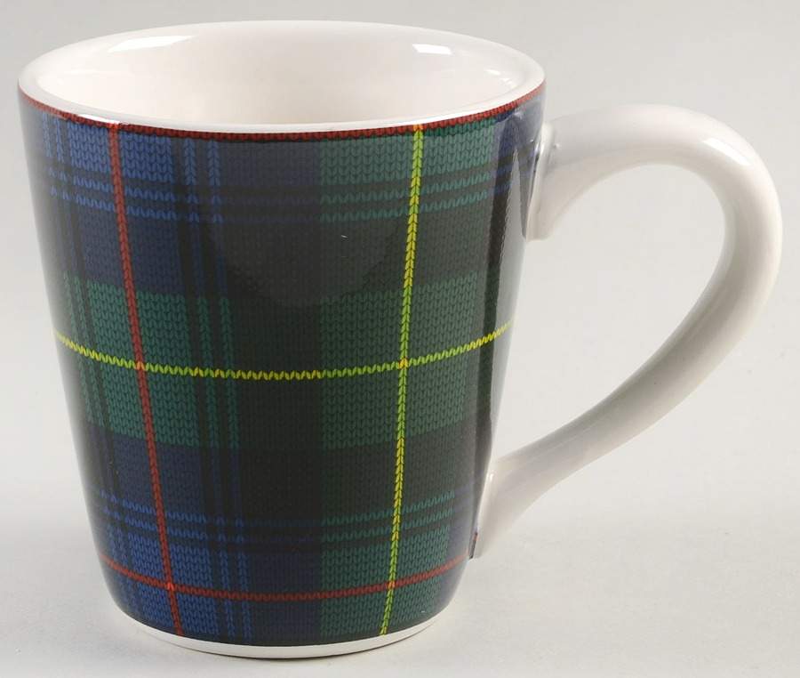 Christmas Plaid Mug by Certified International-1
