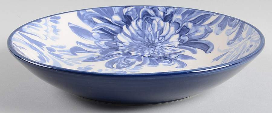C9M32 (Blue) 9" Individual Pasta Bowl by CMG Ceramicas-1