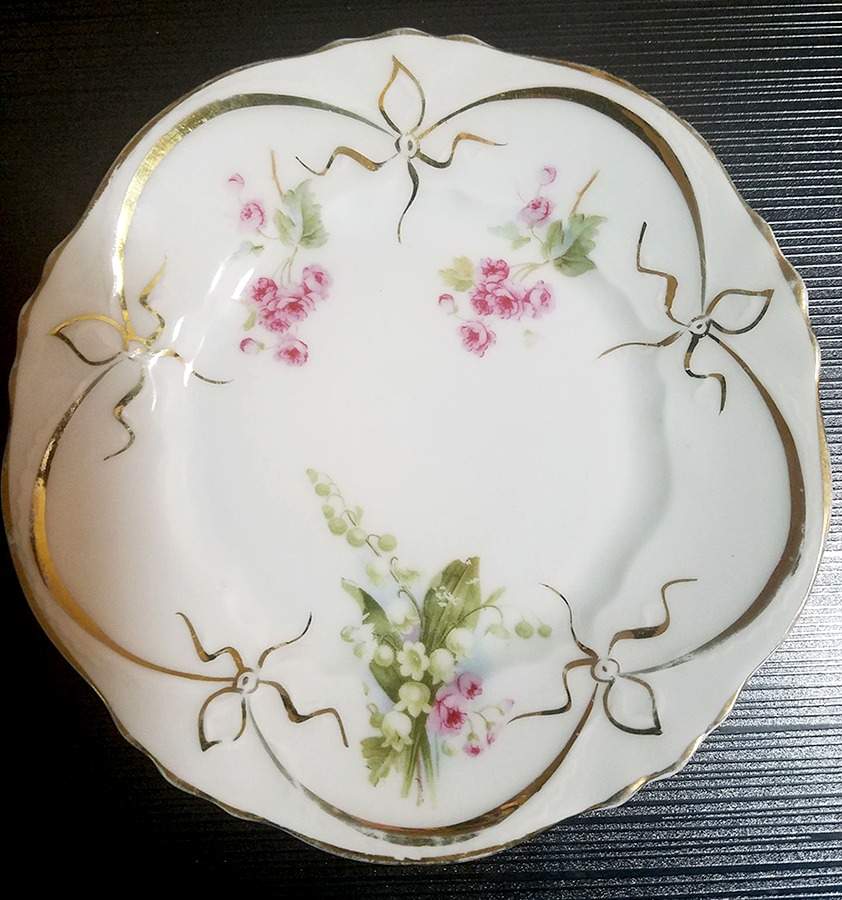 CTI251 Bread & Butter Plate by Carl Tielsch-1