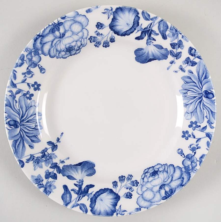 Butterflies and Blooms Salad Plate by Churchill-1