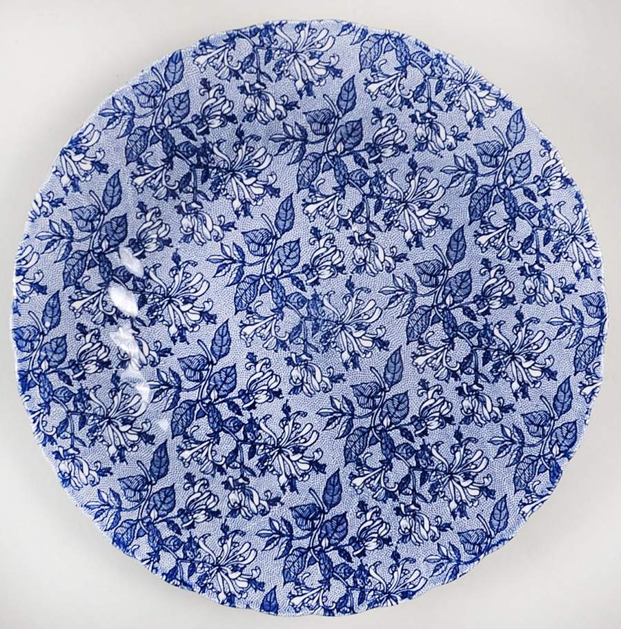 Honeysuckle Blue Salad/Dessert Plate by Churchill-1