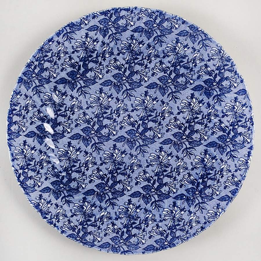 Honeysuckle Blue Dinner Plate by Churchill-1