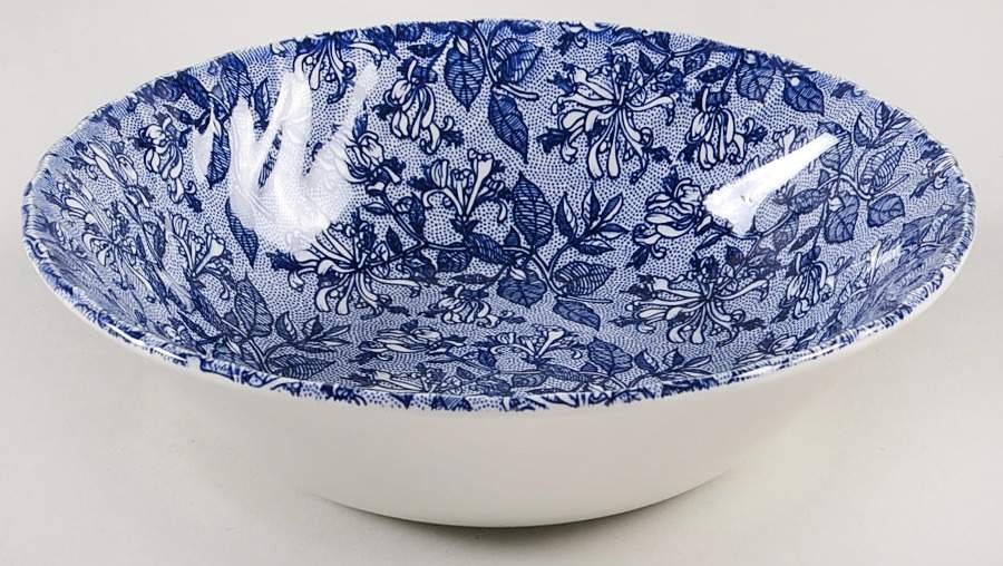Honeysuckle Blue Coupe Cereal Bowl by Churchill-1