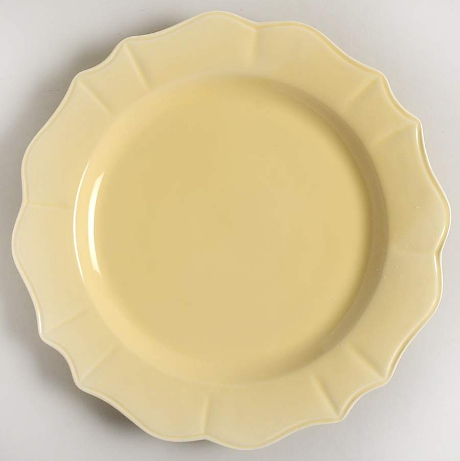 C9M35 Yellow Dinner Plate by CMG Ceramicas-1