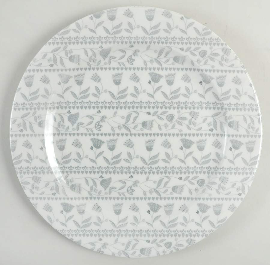 Tilly Grey 12" Chop Plate (Round Platter) by Churchill-1