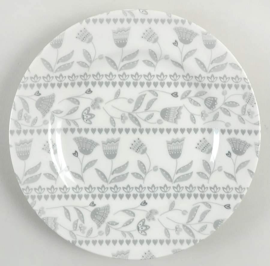Tilly Grey Bread & Butter Plate by Churchill-1