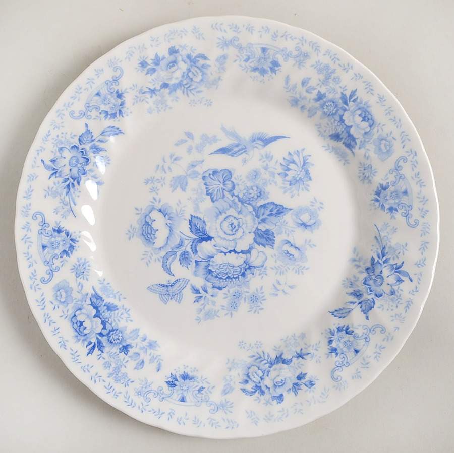 Oriental Garden Blue Dinner Plate by Churchill-1