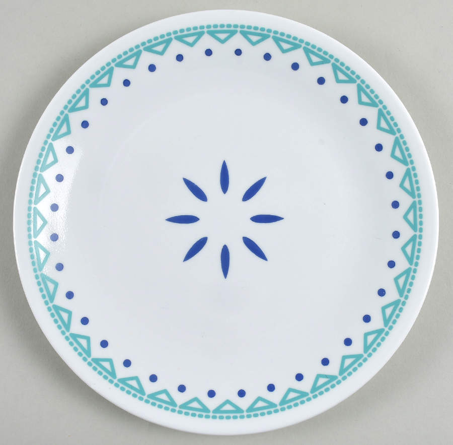 Santorini Sky Luncheon Plate by Corning Corelle-1