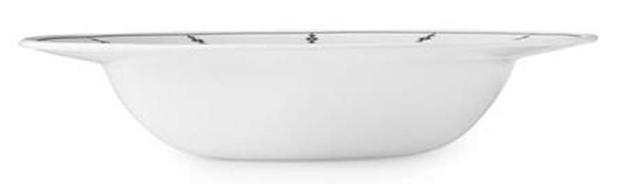 Black and White 10" Individual Pasta Bowl by Corning Corelle-1