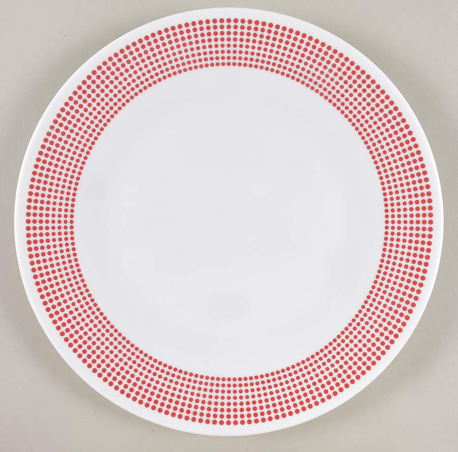 Bayside Dots Dinner Plate by Corning Corelle-1