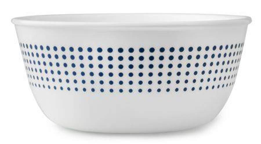 Bayside Dots Large Soup/Cereal Bowl by Corning Corelle-1